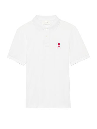 AMI PARIS | Poloshirt Ami De Coeur | schwarz