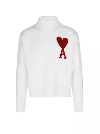 AMI PARIS | Rollkragenpullover | weiss