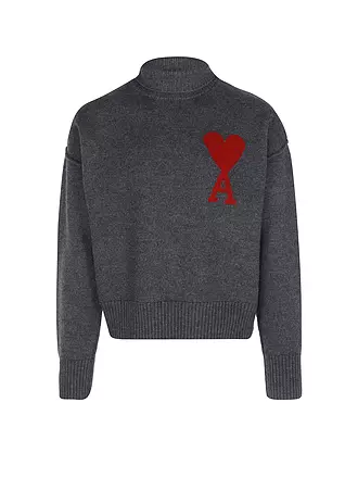 AMI PARIS | Rollkragenpullover | grau