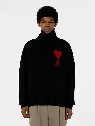 AMI PARIS | Rollkragenpullover | grau