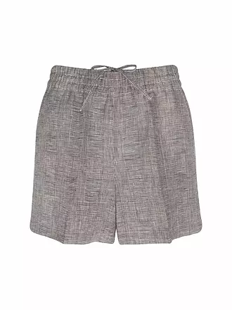 ANINE BING | Leinenshorts KAM | schwarz