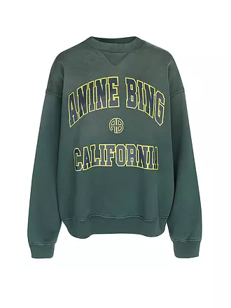 ANINE BING | Sweater CALIFORNIA | dunkelgrün