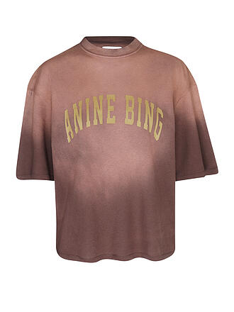 ANINE BING | T-Shirt AVI | dunkelrot