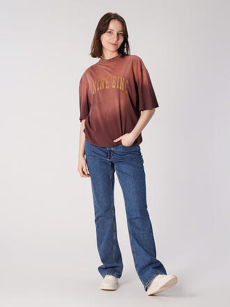 ANINE BING | T-Shirt AVI | dunkelrot