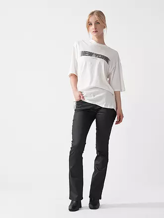 ANINE BING | T-Shirt CASON TEE BLUR | weiss