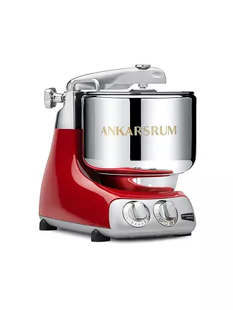 ANKARSRUM | Küchenmaschine Assistent Original 6230 7L 1500 Watt Light Creme | dunkelrot
