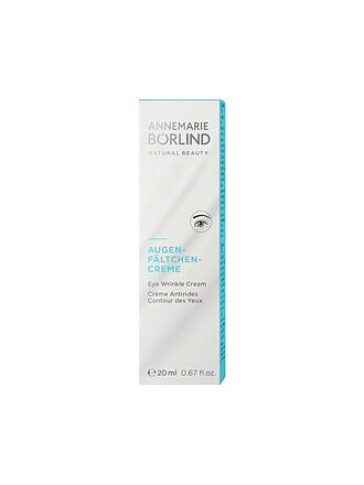 ANNEMARIE BÖRLIND | AUGEN-FÄLTCHEN-CREME 20ml | keine Farbe