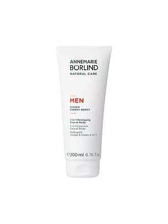 ANNEMARIE BÖRLIND | MEN 2-in-1 Reinigung Face&Body 200ml | keine Farbe