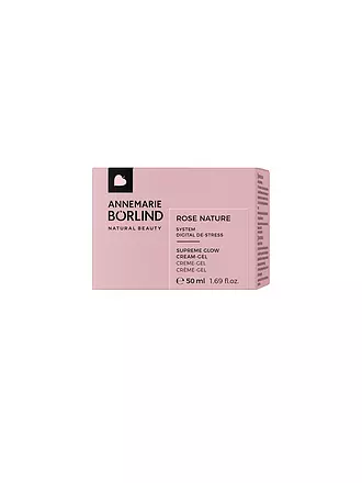 ANNEMARIE BÖRLIND | ROSE NATURE SUPREME GLOW CREAM-GEL 50ml | 