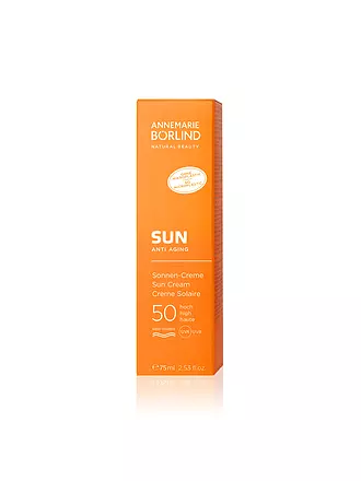 ANNEMARIE BÖRLIND | SUN ANTI-AGING Sonnen-Creme LSF 50 75ml | keine Farbe