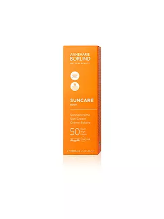 ANNEMARIE BÖRLIND | SUNCARE BODY Sonnencreme LSF 50 200ml | keine Farbe