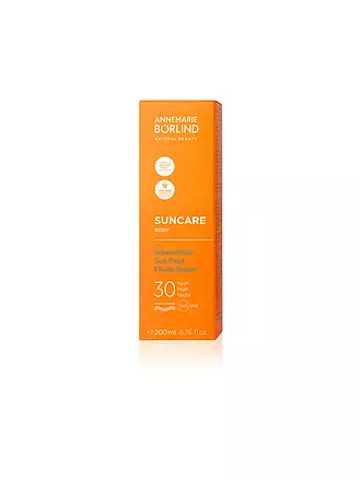 ANNEMARIE BÖRLIND | SUNCARE BODY Sonnenfluid LSF 30 200ml | keine Farbe
