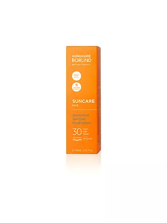 ANNEMARIE BÖRLIND | SUNCARE FACE Sonnenfluid LSF 30 75ml | keine Farbe