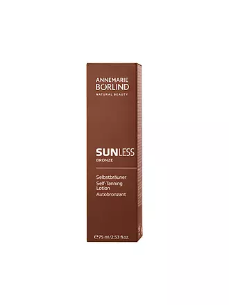 ANNEMARIE BÖRLIND | SUNLESS BRONZE Selbstbräuner 75ml | keine Farbe