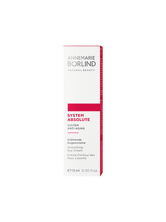 ANNEMARIE BÖRLIND | SYSTEM ABSOLUTE Glättende Augencreme 15ml | keine Farbe