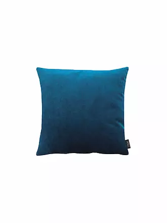 APELT | Samt Kissenhülle 46x46cm ARTE Uni Softstyle Petrol | petrol