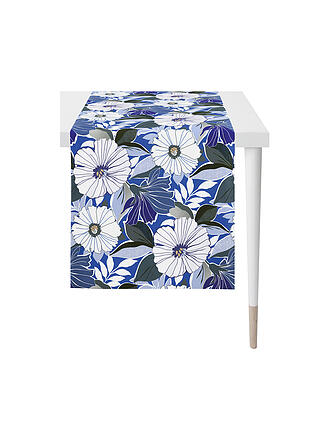 APELT | Tischläufer Loft Style 48x140cm Astrid Blau | blau