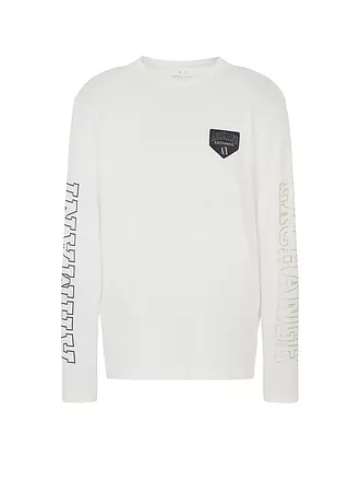 ARMANI EXCHANGE | Langarmshirt Regular Fit | weiss