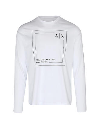 ARMANI EXCHANGE | Langarmshirt | weiß