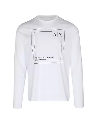 ARMANI EXCHANGE | Langarmshirt | weiß