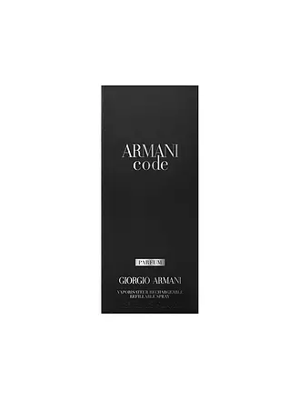 ARMANI | Code Parfum 125 ml Nachfüllbar | keine Farbe