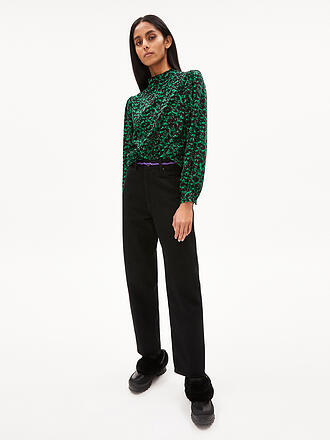 ARMEDANGELS | Bluse MAACY ABSTRACT | grün