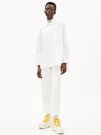 ARMEDANGELS | Bluse Relaxed Fit EALGAA | weiss