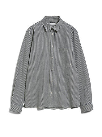 ARMEDANGELS | Hemd Relaxed Fit Stribaa | blau