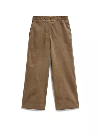 ARMEDANGELS | Hose Wide Leg JAALMA CORDUROY 7/8 | schwarz