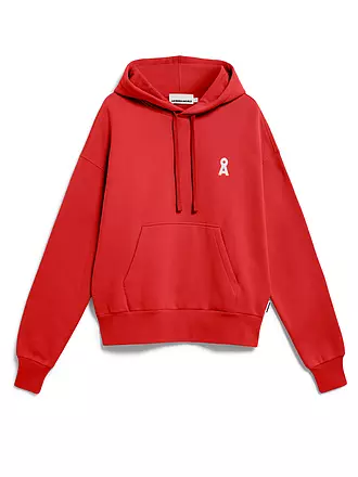ARMEDANGELS | Kapuzensweater - Hoodie FRANCISARAA | rot