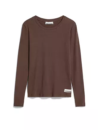 ARMEDANGELS | Langarmshirt JAALIA | braun