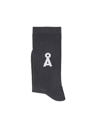 ARMEDANGELS | Socken SAAMUS BOLD pale umber | dunkelblau