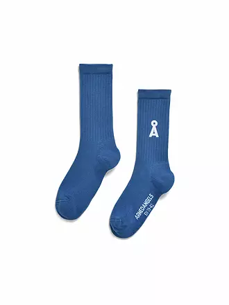 ARMEDANGELS | Socken SAAMUS BOLD tree shade | blau