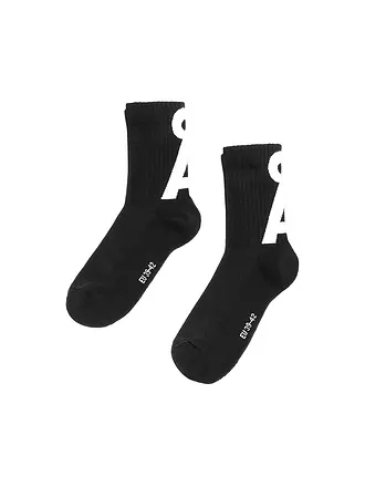 ARMEDANGELS | Socken SAAMUS white | schwarz