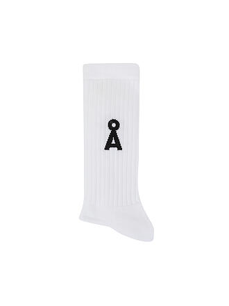 ARMEDANGELS | Socken SAMMU BOLD sand stone | weiss