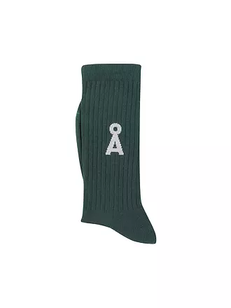 ARMEDANGELS | Socken Saamu light desert | grün