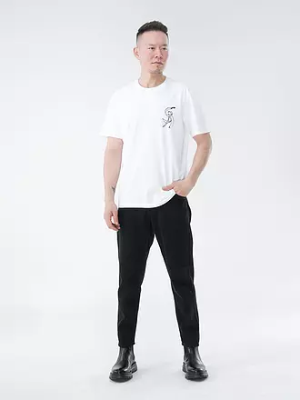 ARMEDANGELS | T-Shirt AADONI CHEST BANANAA | weiss