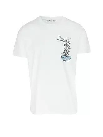 ARMEDANGELS | T-Shirt JAAMES FISH SOUP | weiss