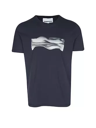 ARMEDANGELS | T-Shirt JAAMES WAVY | blau