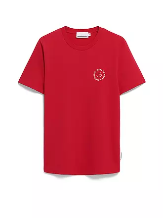 ARMEDANGELS | T-Shirt JAAMES | rot