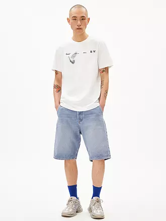 ARMEDANGELS | T-Shirt MAARKOS WIKIPEDIA | weiss