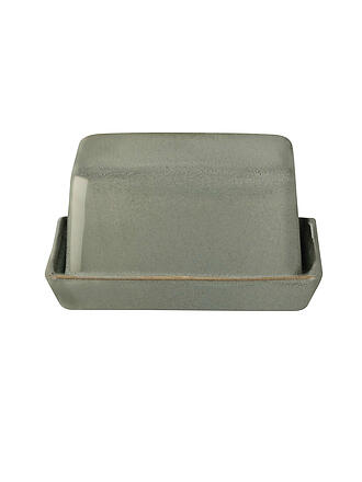ASA SELECTION | Butterdose klein Saisons 11x8,5cm Eucalyptus | dunkelblau