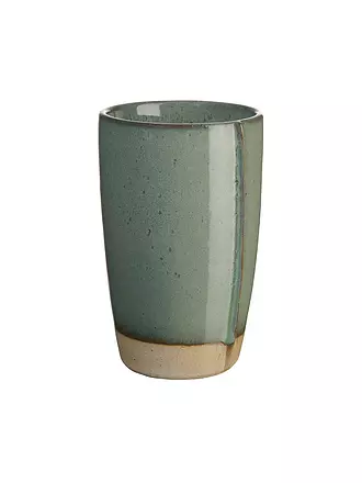 ASA SELECTION | Caffee Latte Becher VERANA 400ml Matcha Latte | hellbraun