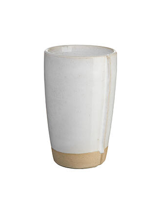 ASA SELECTION | Caffee Latte Becher VERANA 400ml Toffe Crunch | weiss