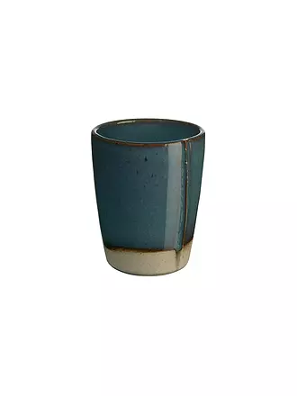 ASA SELECTION | Cappuccino Becher VERANA 250ml Matcha Latte | blau