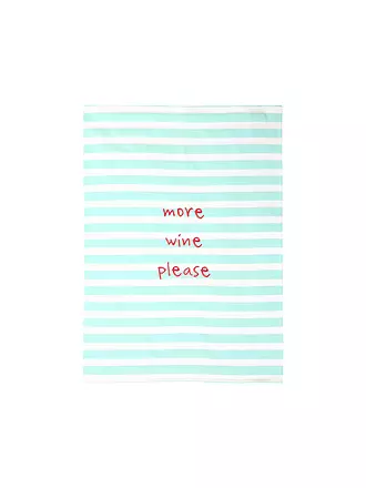 ASA SELECTION | Geschirrtuch 50x70cm More pasta please | mint