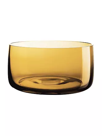 ASA SELECTION | Glasschale AJANA groß 21,5cm Grey | gelb