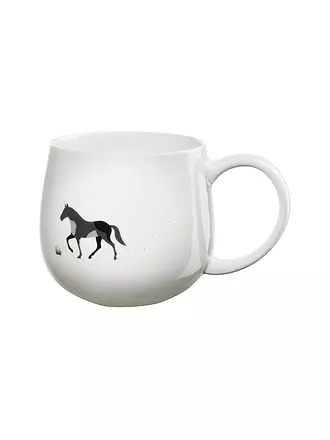 ASA SELECTION | Henkelbecher 0,4l MAGU-FOOTPRINTS Rabbit | weiss