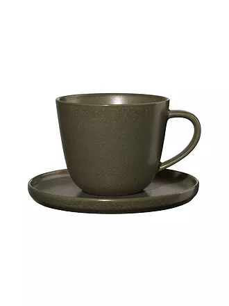 ASA SELECTION | Kaffeetasse mit Untertasse 0,25l Coppa Nori | beige