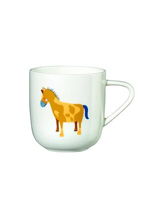 ASA SELECTION | Kinder Henkelbecher 0,25l Wildlife Pinque Pepe | weiss
